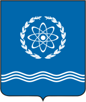 Coat of Arms of Obninsk Kaluga oblast proposal 2003 N2