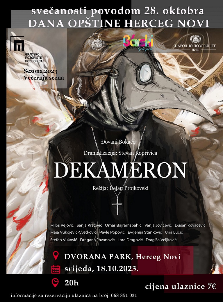 DEKAMERON poster Herceg Novi